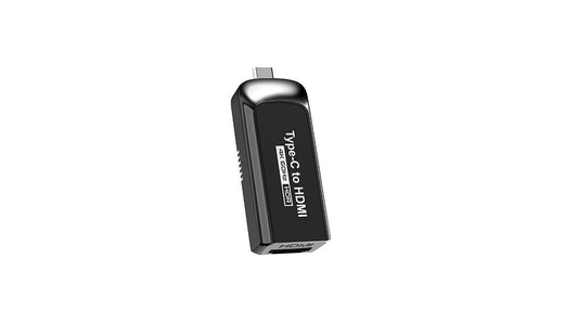 LENKENG USB-C to HDMI Adapter. Supports Resolution up to 4K@60Hz. Mirror/Extend Mode, Plug & Play. USB-C Input & HDMI Output Converter.