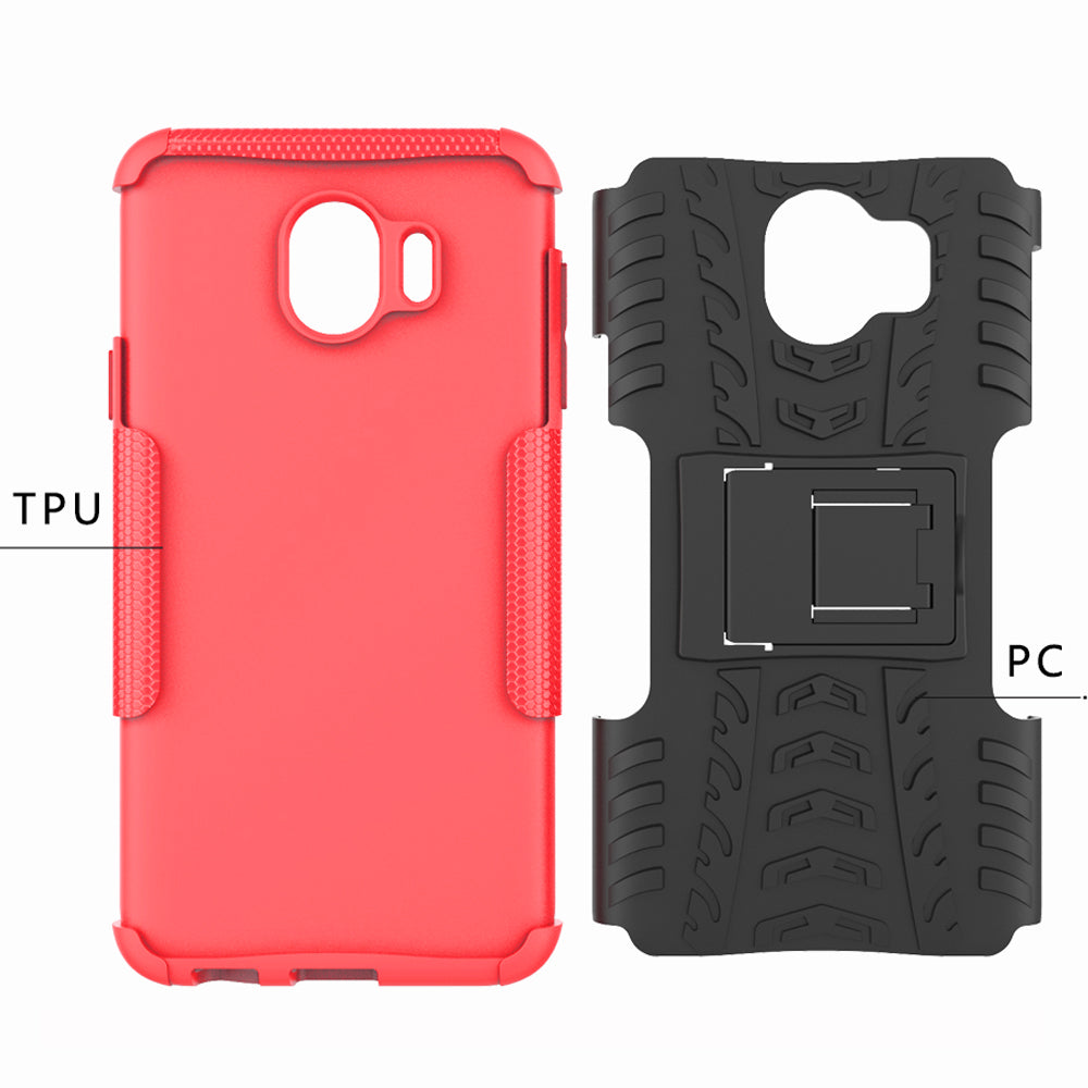 Samsung Galaxy J4 Heavy Duty Case Blue