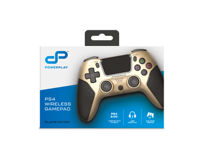 PowerPlay PS4 Wireless Controller (Gold)