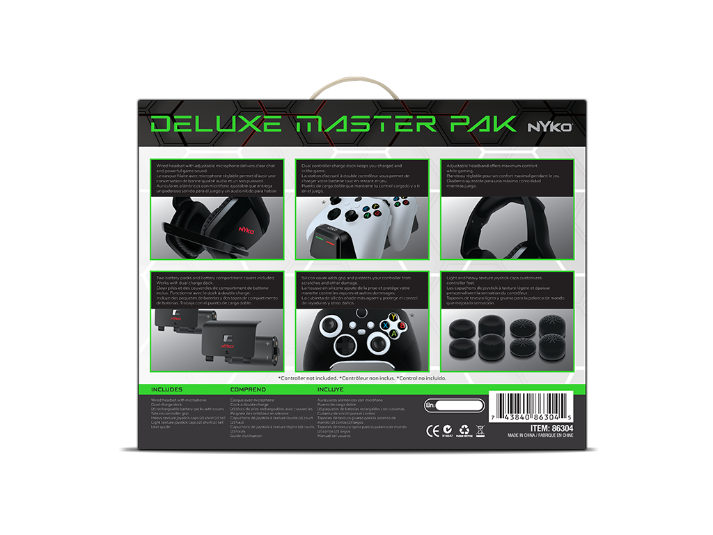 Nyko Xbox Series Deluxe Master Pak
