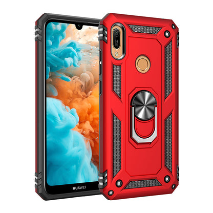 Huawei Y6S Military Armour Case [Red]