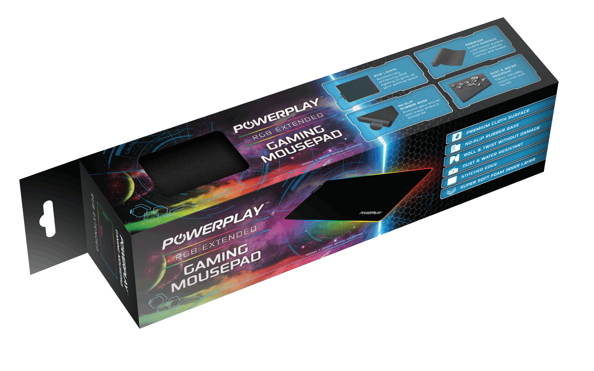 PowerPlay RGB Gaming Mousepad (Extended)