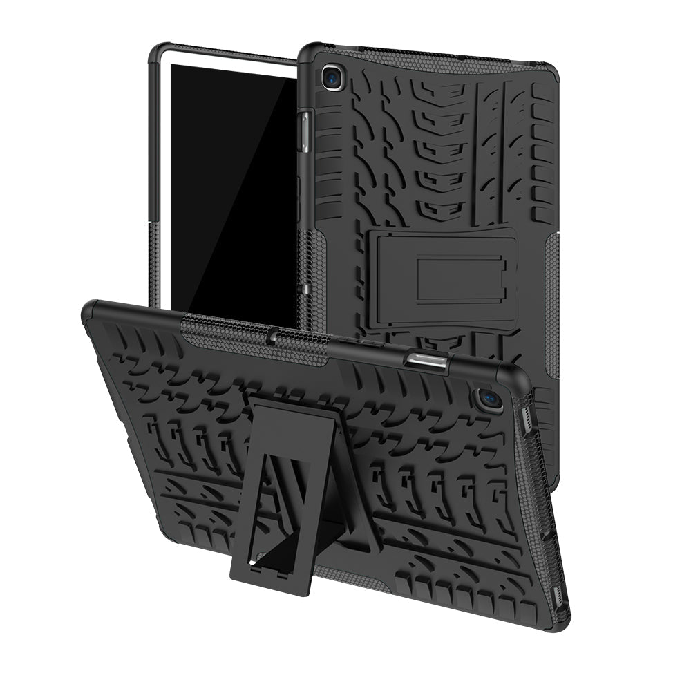 Galaxy Tab S5E T720 Heavy Duty Case [Black]
