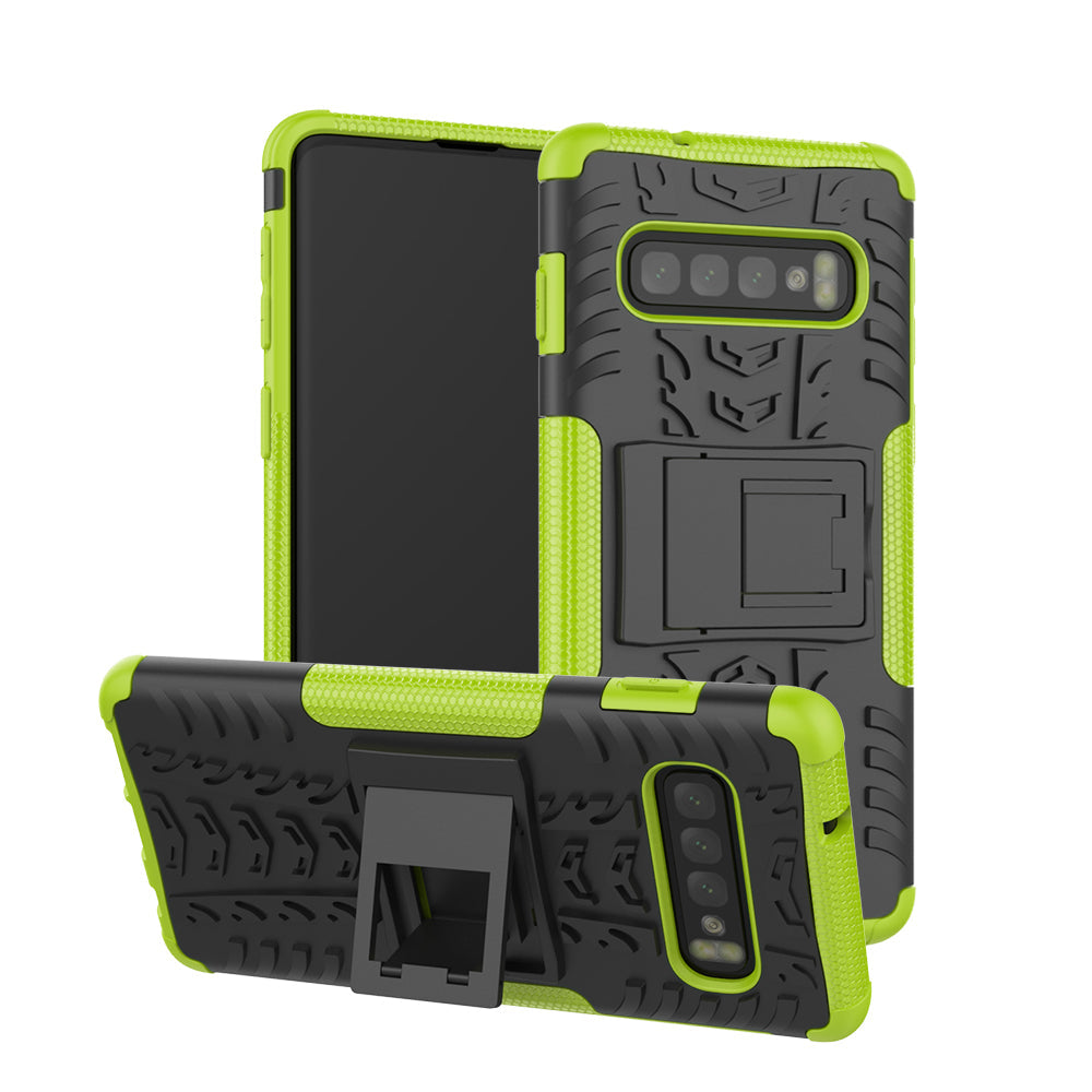 Samsung Galaxy S10 Heavy Duty Case Green