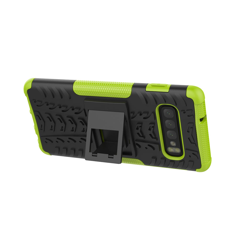 Samsung Galaxy S10 Heavy Duty Case Green