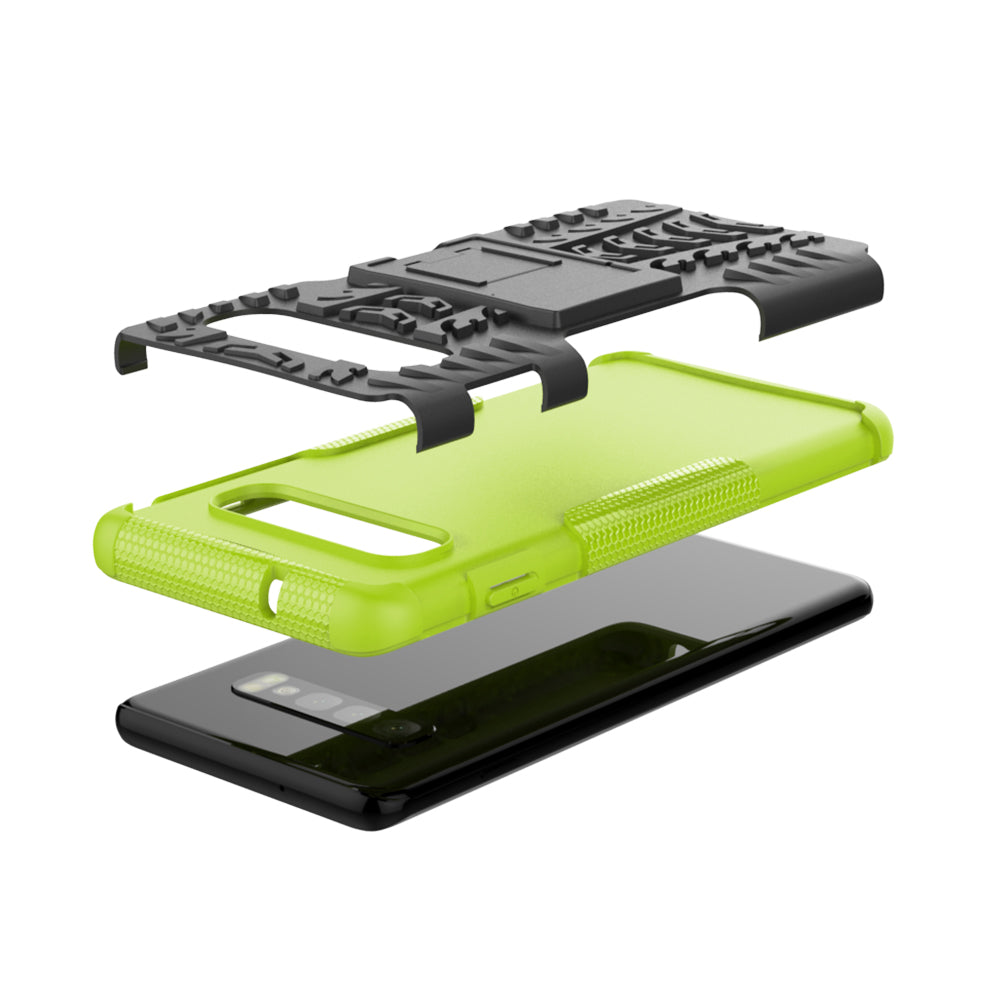 Samsung Galaxy S10 Heavy Duty Case Green