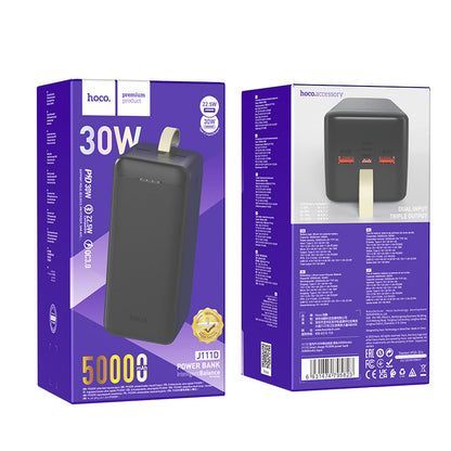 Hoco 30W PD+QC Power Bank (50000mAh) (J111D)