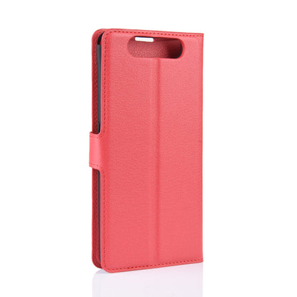 Galaxy A80/A90 Pu Wallet Case [Red]