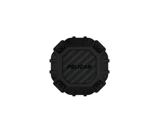 Pelican Marine Waterproof case w/Carabiner - AirTag - Black