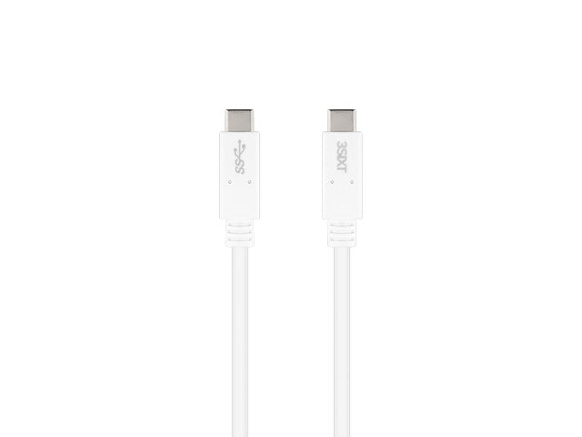 3sixT Charge & Sync Cable - USB-C to USB-C PD - 1m - White