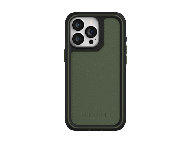 Survivor Earth for iPhone 13 Pro - Black/Wild Fern