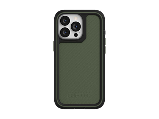 Survivor Earth for iPhone 13 Pro Max - Black/Wild Fern