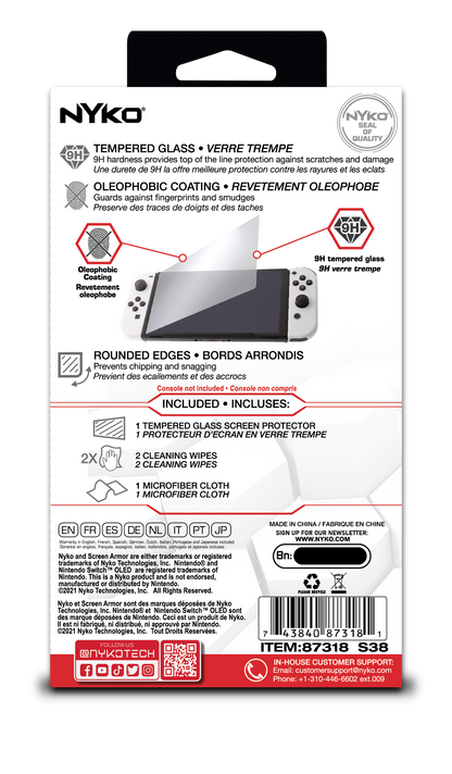 Nyko Switch OLED Screen Armor