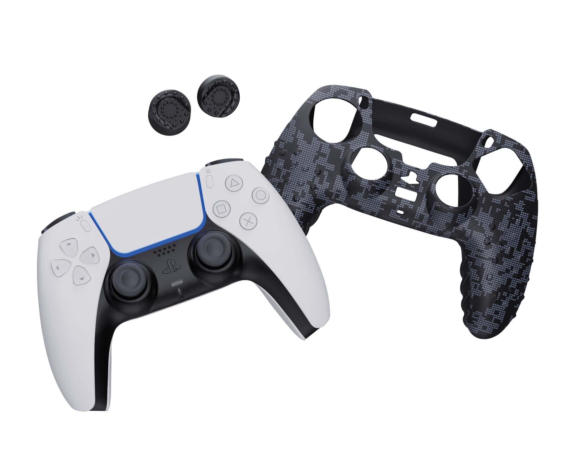 PowerPlay PS5 Silicon Grip Pack (Digital Camo)