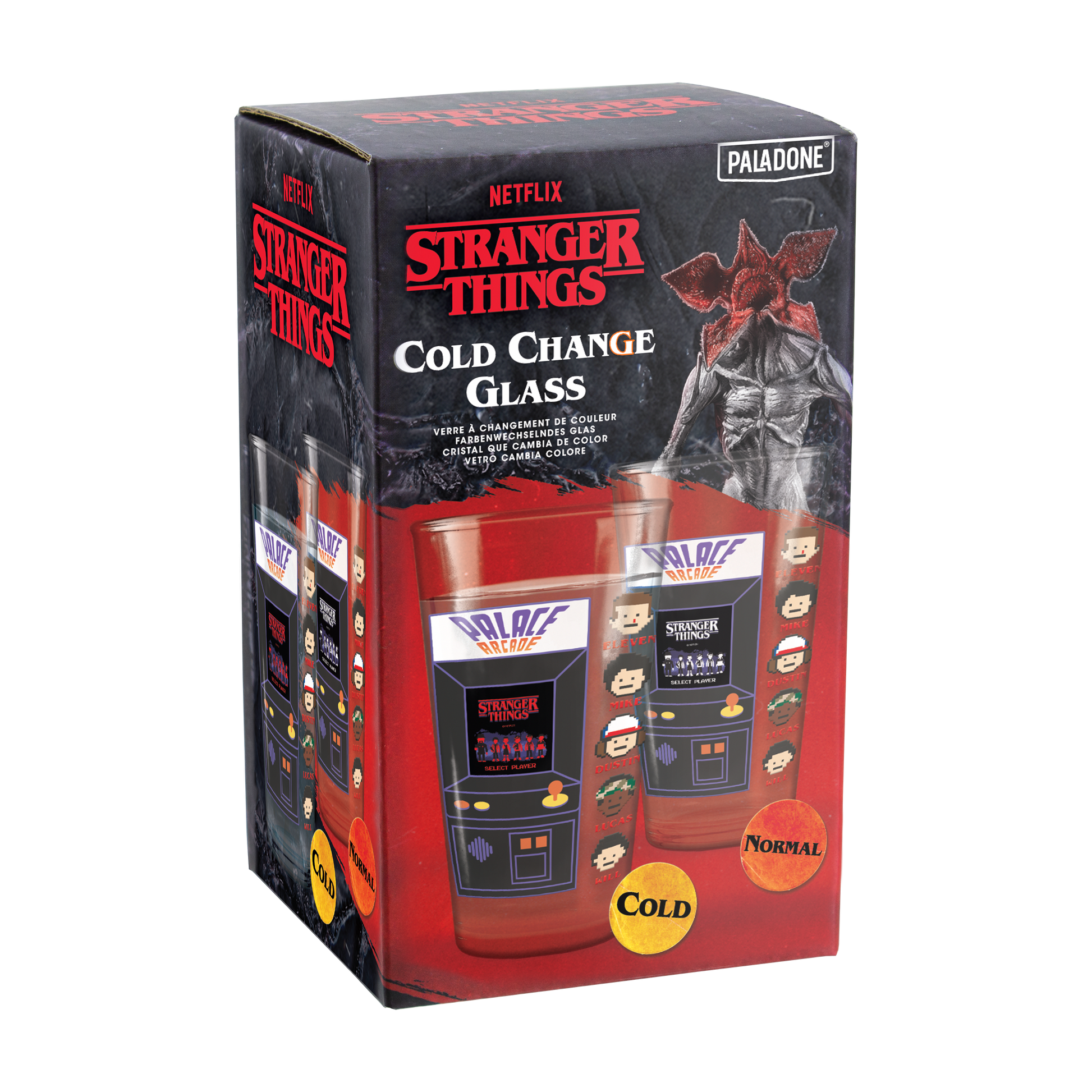 Stranger Things Arcade Colour Change Glass