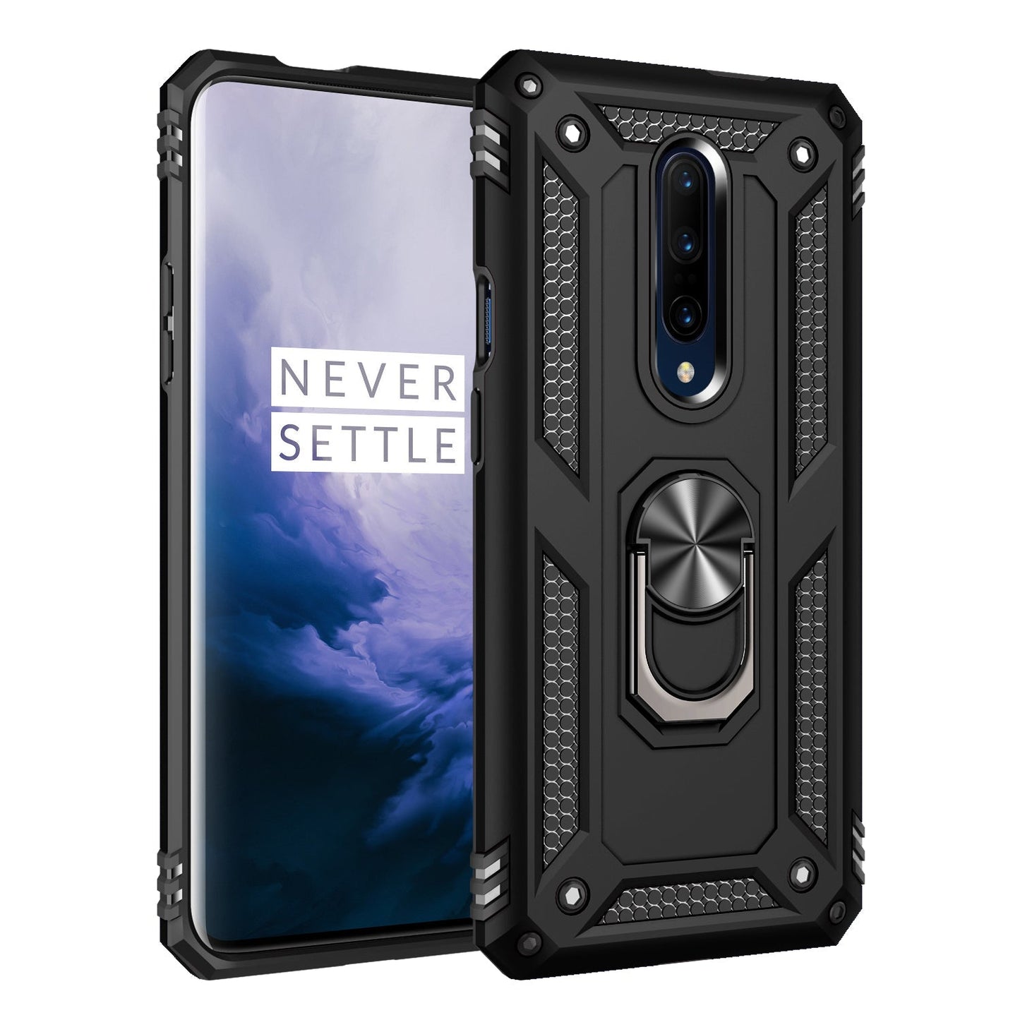 Oneplus 7 Pro Military Armour Case [Black]