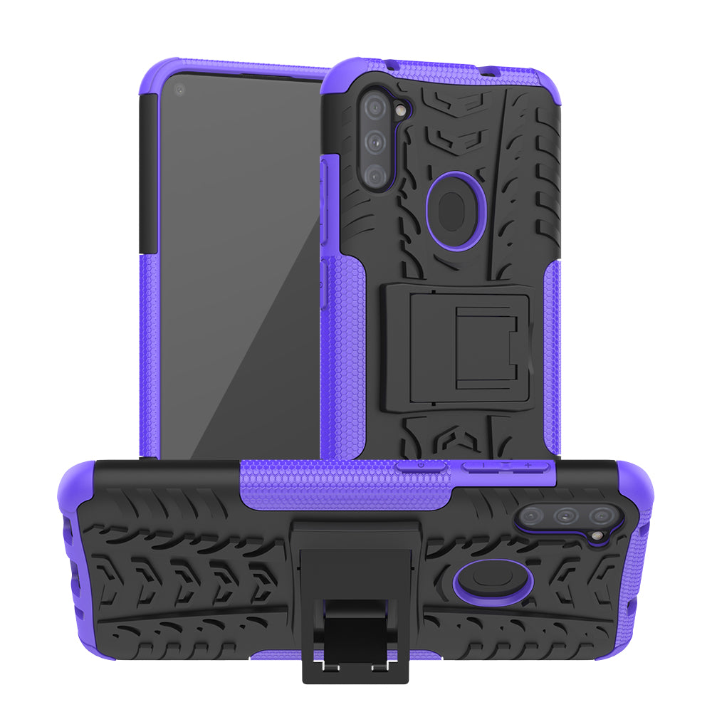 Samsung Galaxy A11 Heavy Duty Case Purple