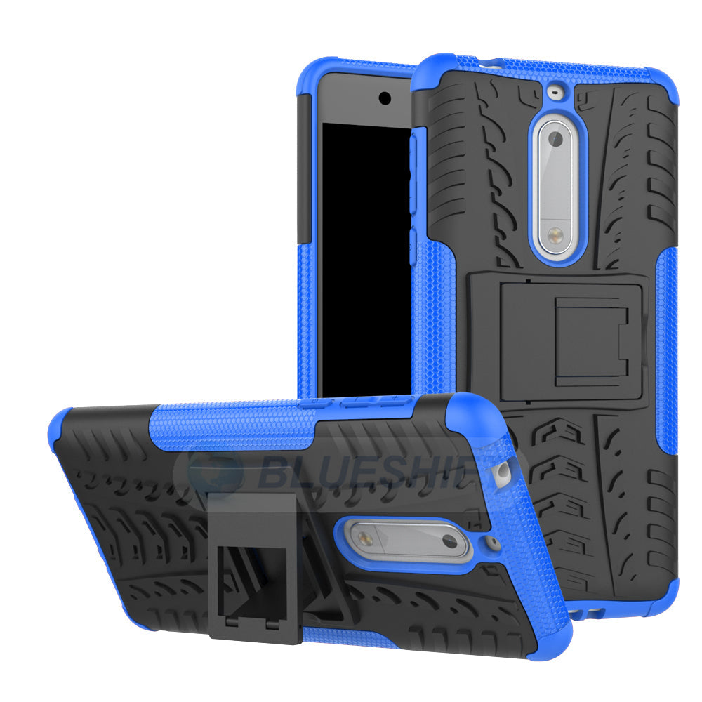 Nokia 5 Heavy Duty Case Blue