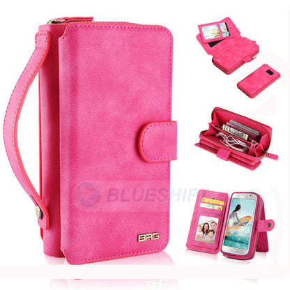 Samsung Galaxy Note 5 Deluxe Zipper Case Rose
