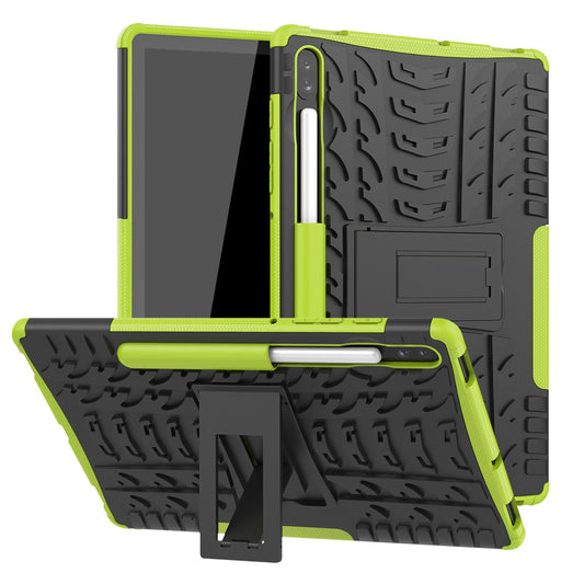 Galaxy Tab S6 T860 Heavy Duty Case [Green]