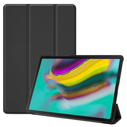 Galaxy Tab S5E T720 Tri-Fold Pu Case [Black]