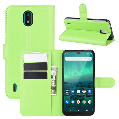 Nokia 1.3 Pu Wallet Case [Green]
