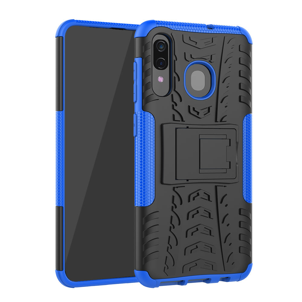 Samsung Galaxy A20/A30 Heavy Duty Case Blue