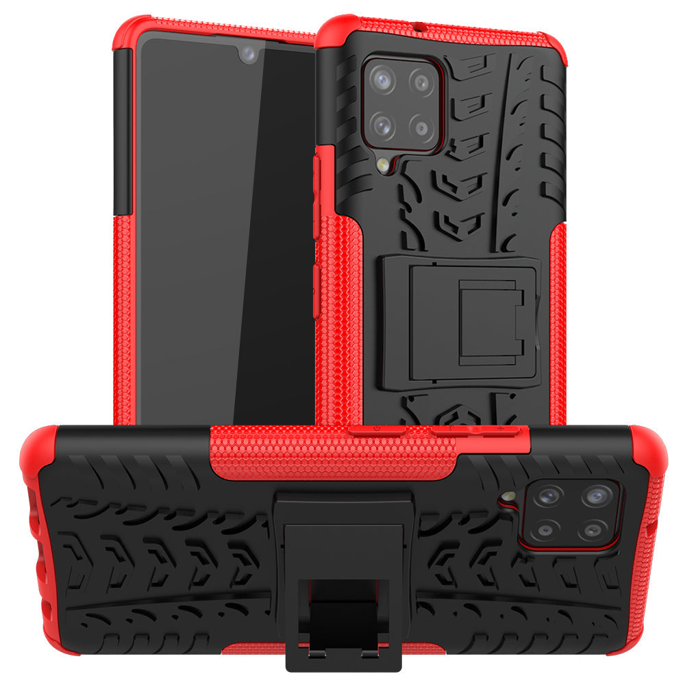 Samsung Galaxy A42 Heavy Duty Case Red
