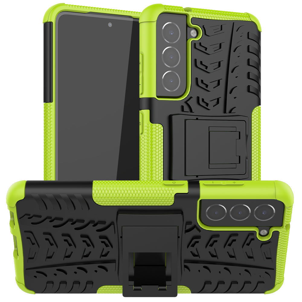 Samsung Galaxy S21 FE 5G Heavy Duty Case Green