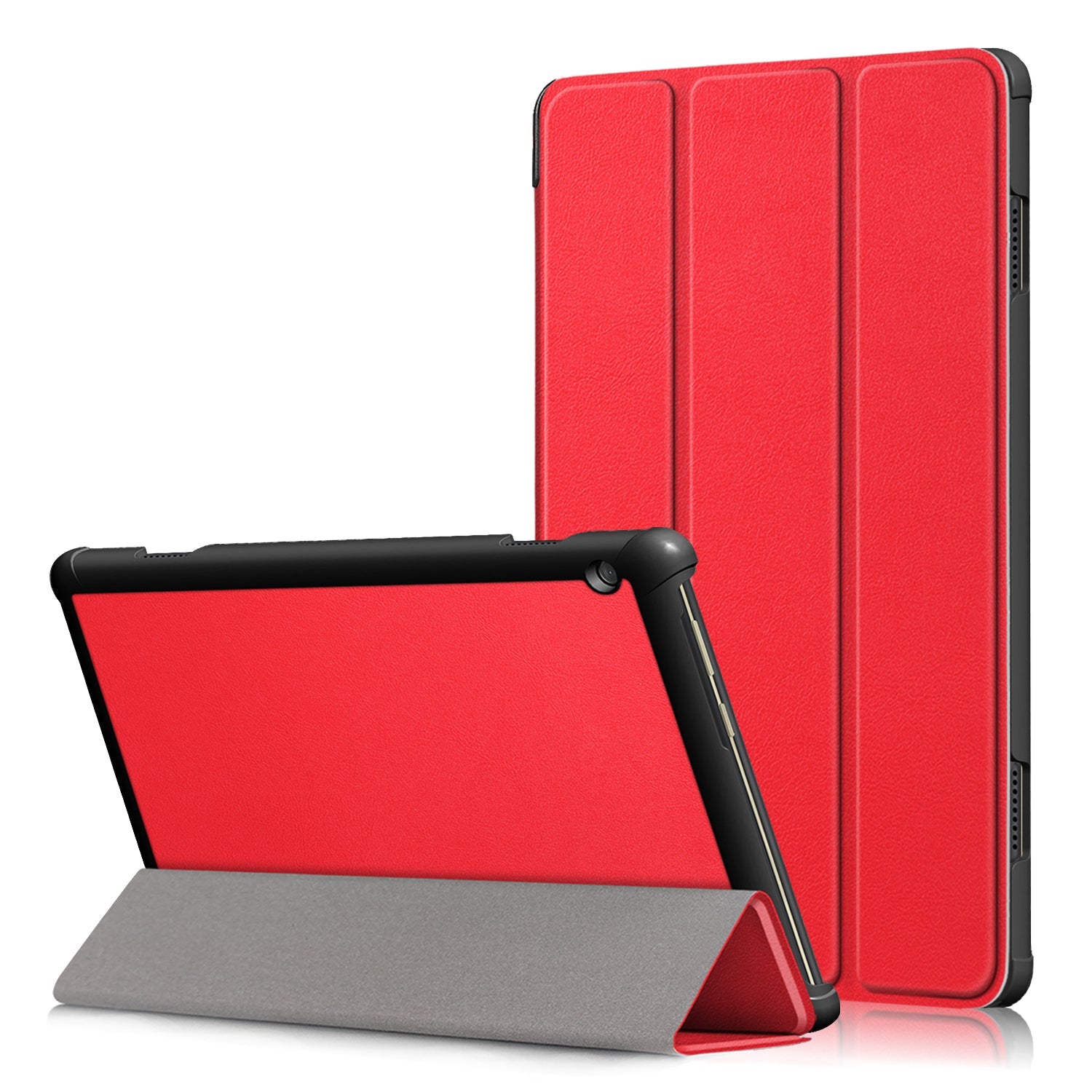 Lenovo Tab M10 Tb-X605F Tri-Fold Pu Case [Red]