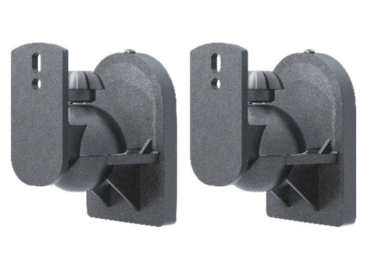 Goobay - TV WH SpeakerMount (2pcs) black BOX