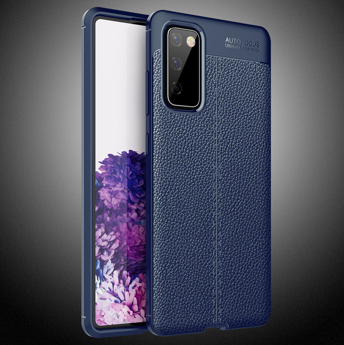 Samsung Galaxy S20 FE Leather Texture Case Navy