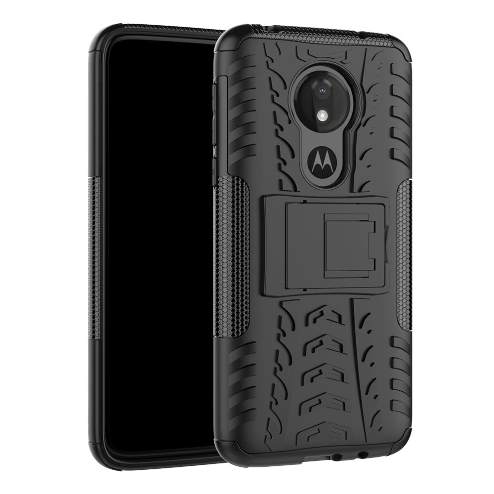 Moto G7 Power Heavy Duty Case Black