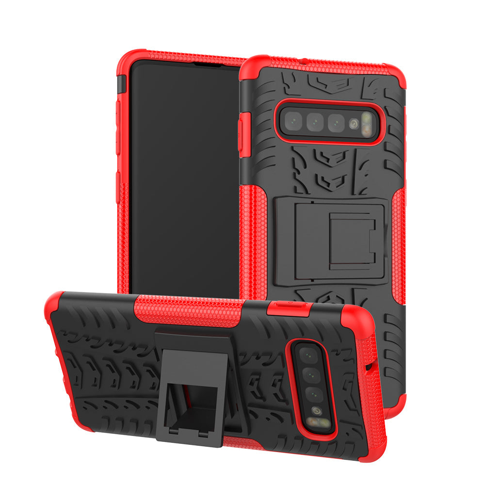 Samsung Galaxy S10 Heavy Duty Case Red