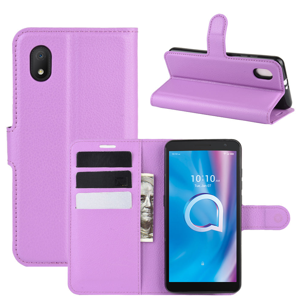 Vodafone Smart P11 Pu Wallet Case [Purple]