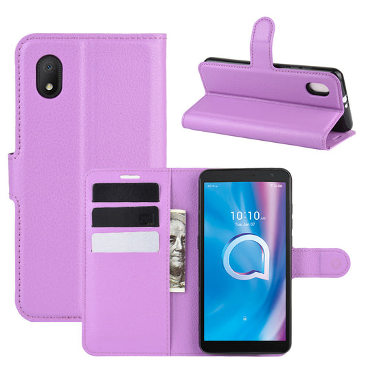 Vodafone Smart P11 Pu Wallet Case [Purple]