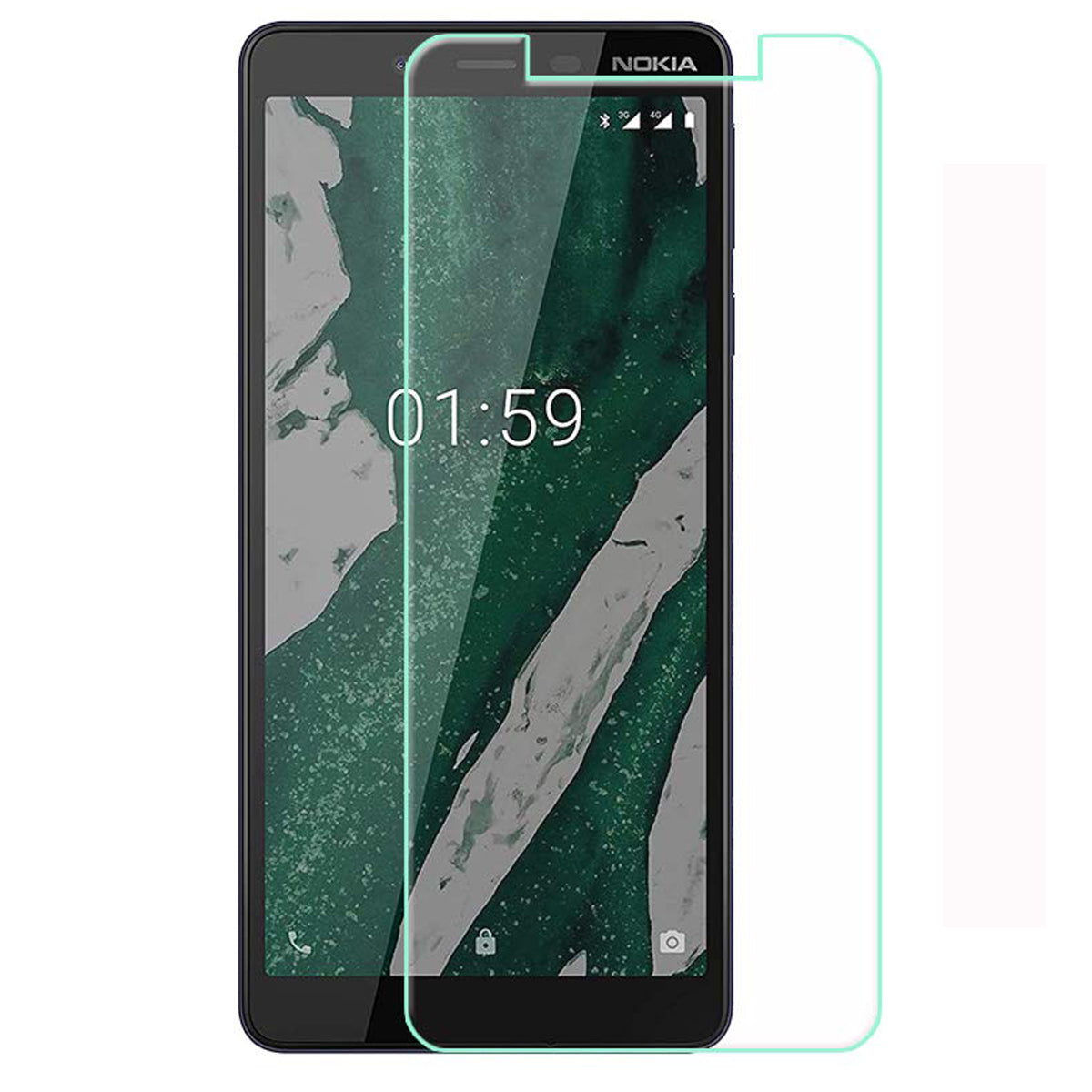Nokia Nokia 1 Plus Clear Tempered Glass Screen Protector