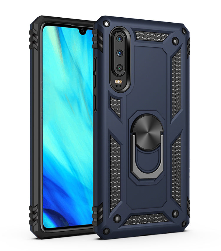 Huawei P30 Military Armour Case [Navy]