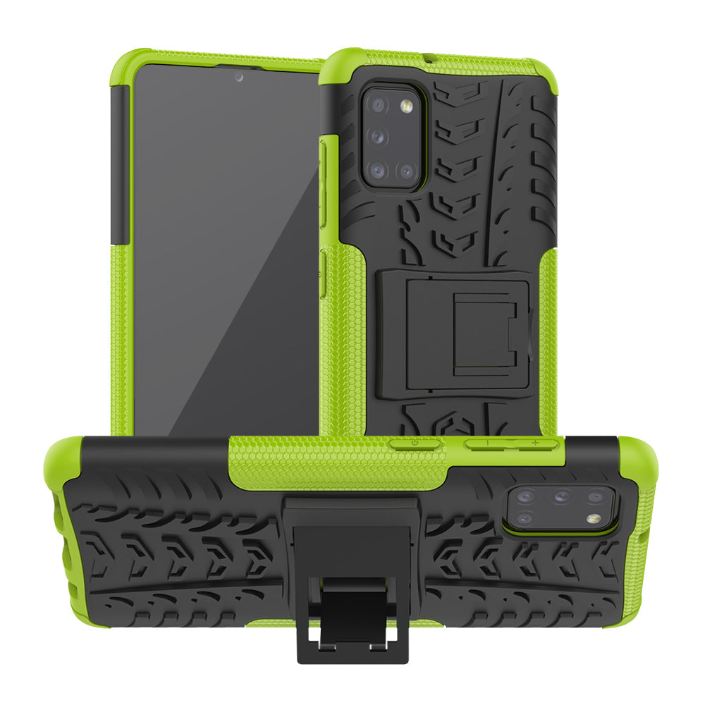 Samsung Galaxy A31 Heavy Duty Case Green