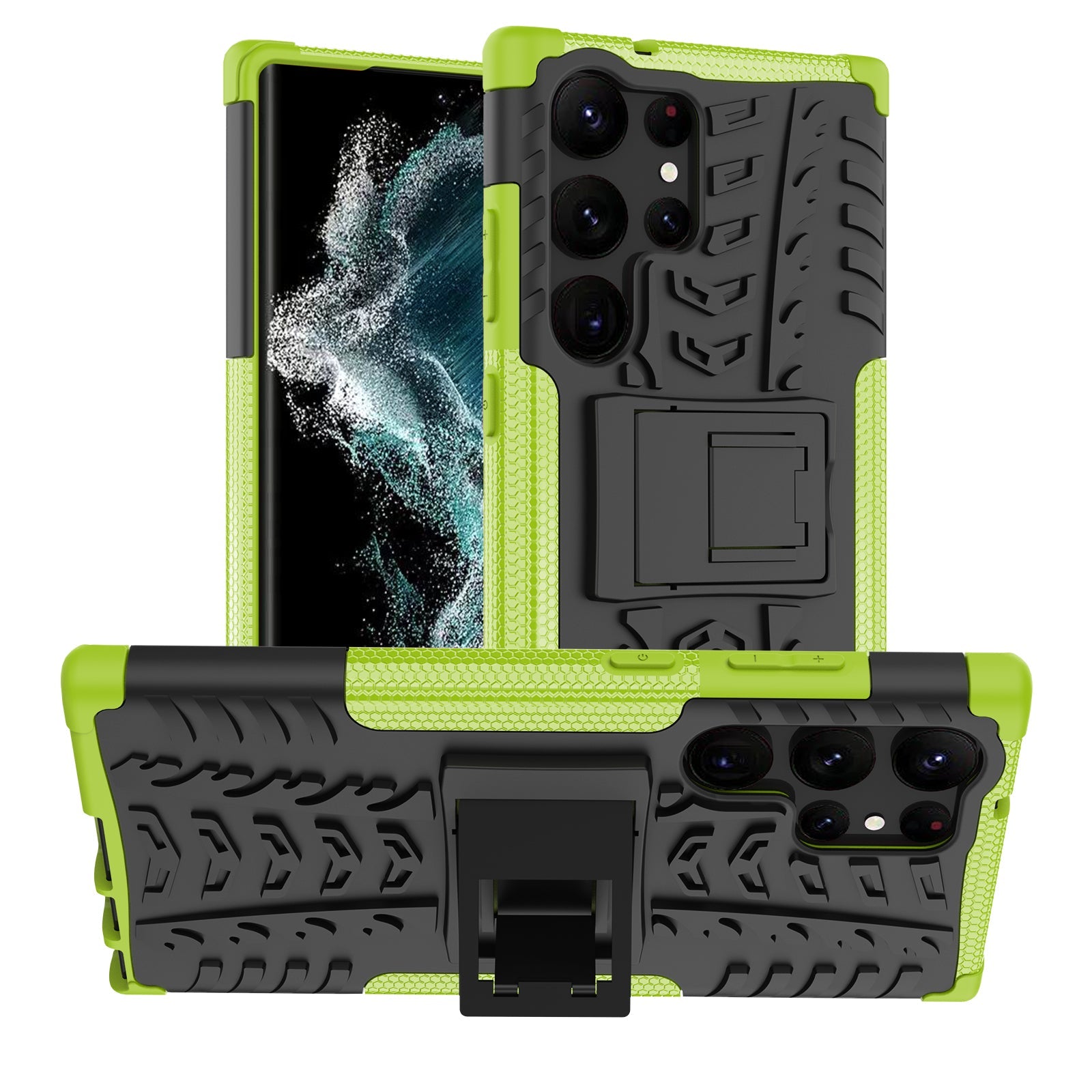 Samsung Galaxy S23 Ultra Heavy Duty Case Green