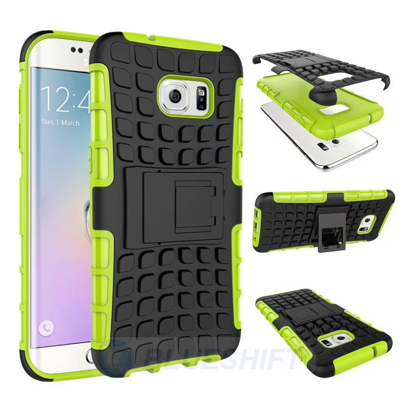 Samsung Galaxy S7 Edge Heavy Duty Case Green