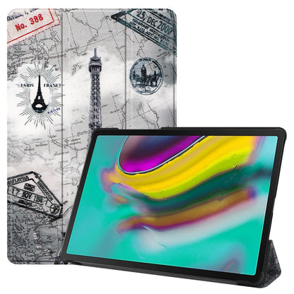 Galaxy Tab S5E T720 Designer Tri-Fold Case [Eiffeltower]