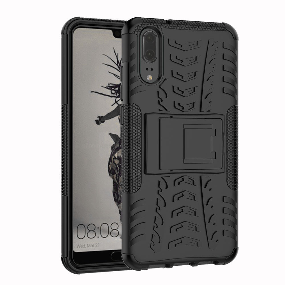 Huawei P20 Heavy Duty Case Black