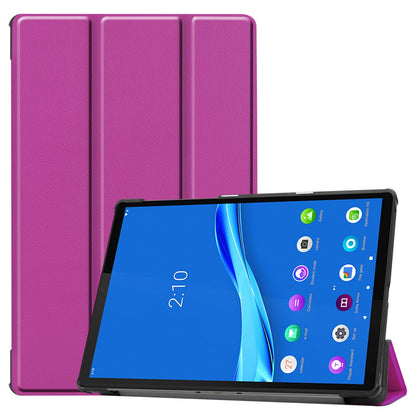 Lenovo Tab M10 Fhd Plus Tb-X606F Tri-Fold Pu Case [Purple]