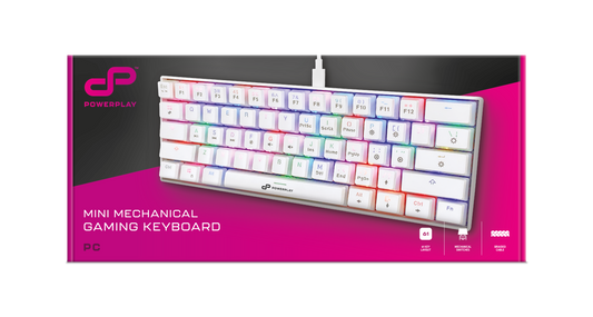 PowerPlay Mini Mechanical Keyboard (White)
