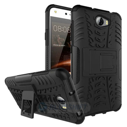 Huawei Y6 Elite Heavy Duty Case Black