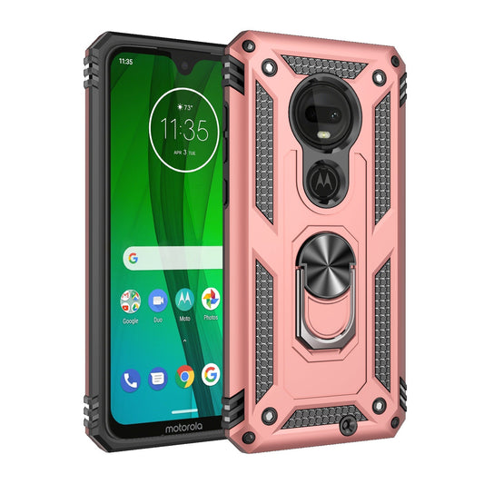 Moto G7/G7Plus Military Armour Case [Rosegold]