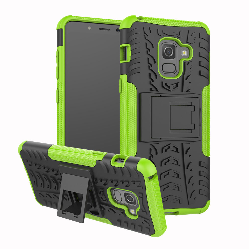 Samsung Galaxy A8 2018 Heavy Duty Case Green