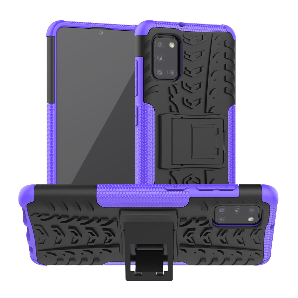 Samsung Galaxy A31 Heavy Duty Case Purple