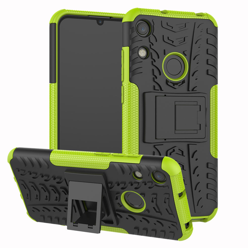 Huawei Y6 Pro 2019 Heavy Duty Case Green